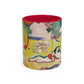 Matisse, Henri - The Joy of Life (1905) - Colorful Accent Mugs