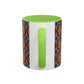 Pacio, Adam - Solar Disc Mandala - Colorful Accent Mugs