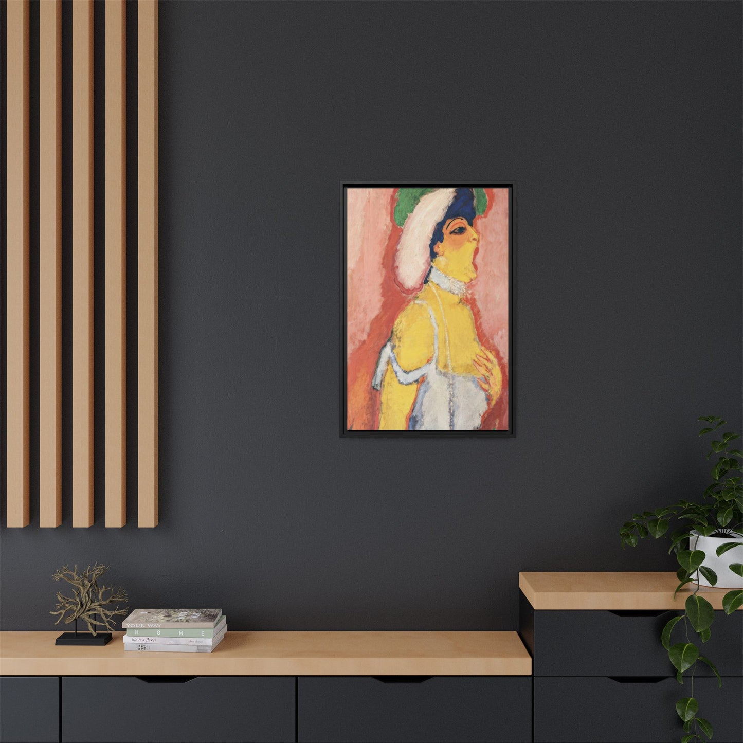Van Dongen, Kees - Modjesko, Soprano Singer (1908) - Matte Canvas, Framed