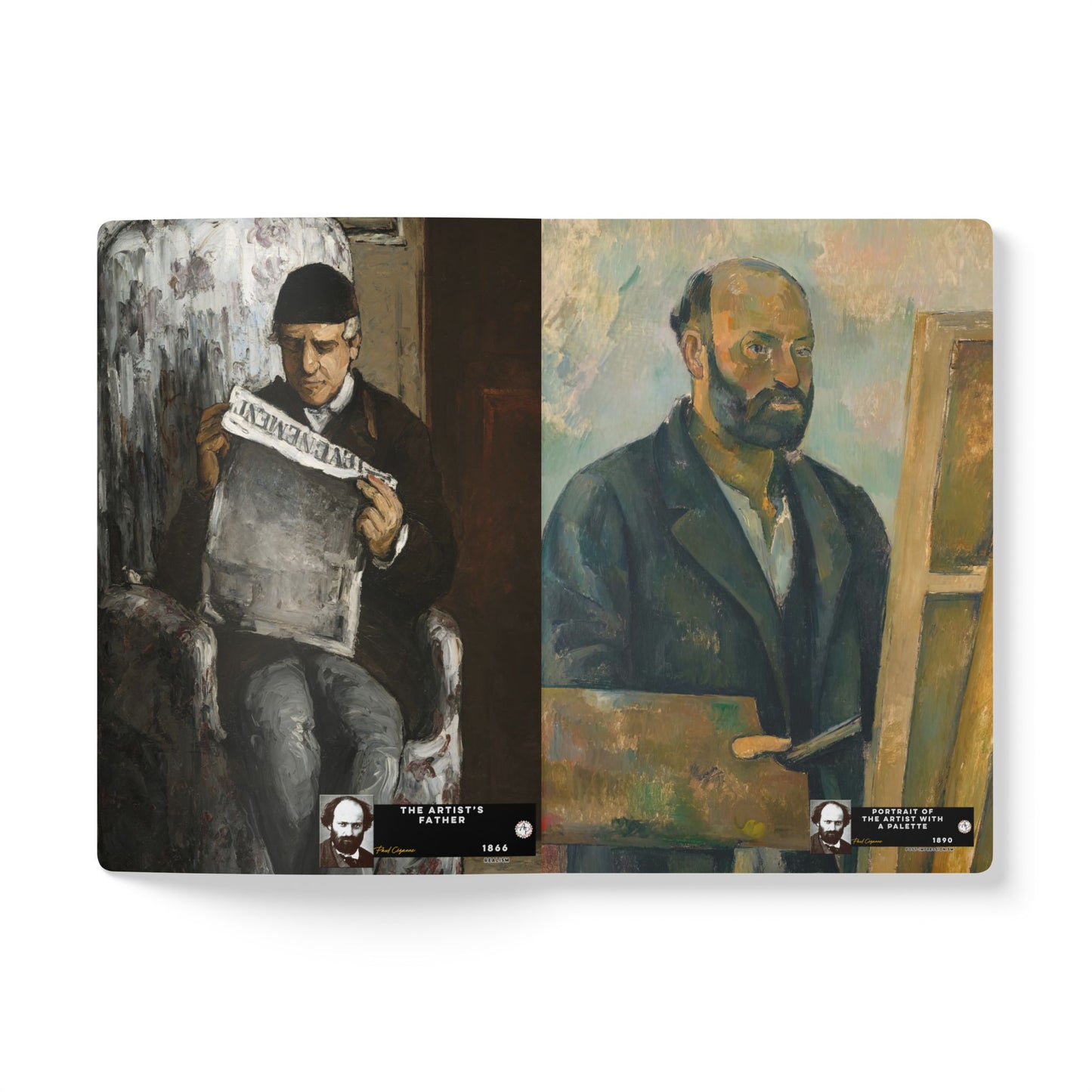 J01 - Cezanne Survey - Softcover Journal