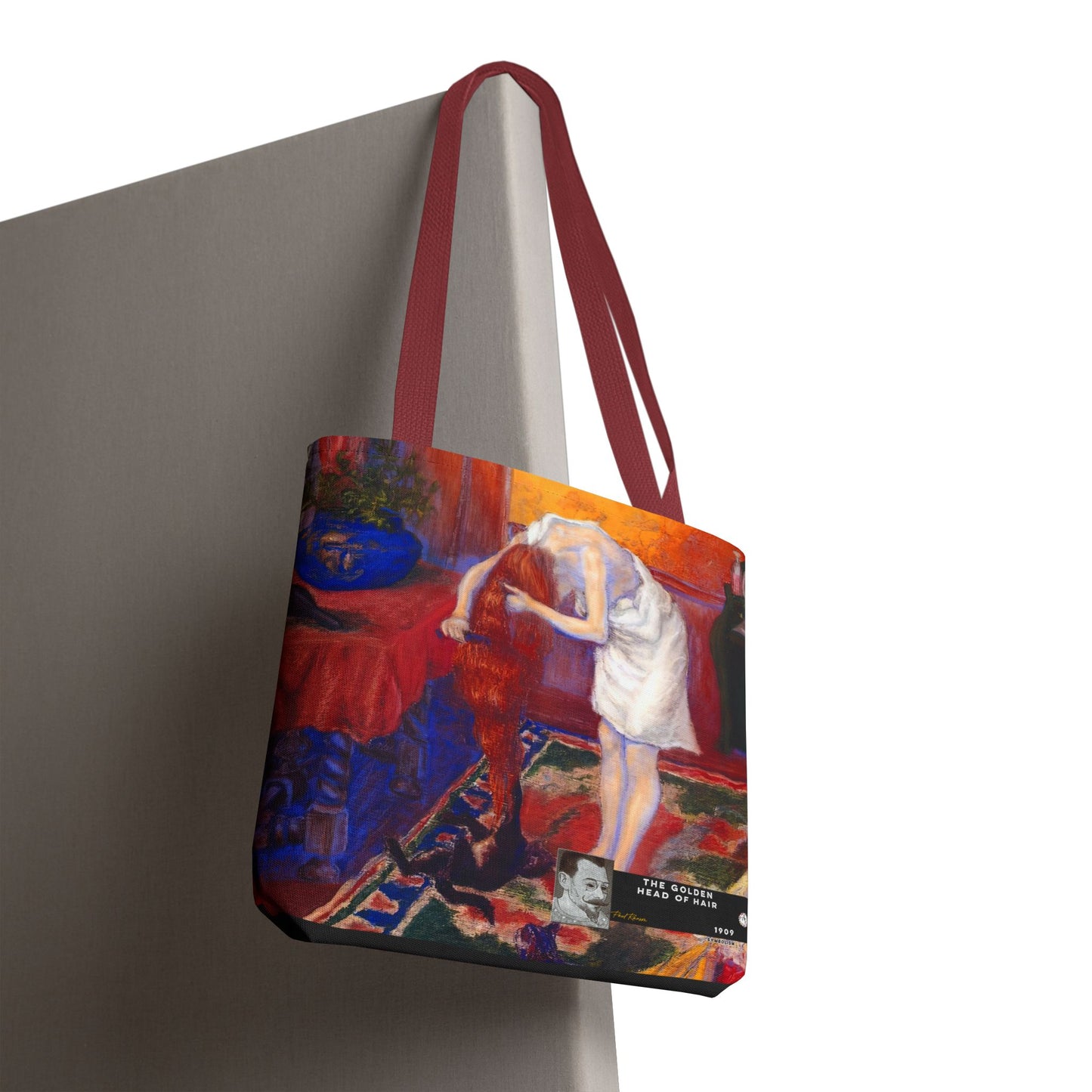 Ranson, Paul - The Golden Head of Hair (1909) - Tote Bag