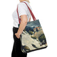 Cézanne, Paul - L’Estaque, Melting Snow (1870) - Tote Bag