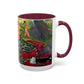Ranson, Paul - The Lotus Bather (1906) - Colorful Accent Mugs