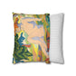 Copy of Pacio, Adam - Emerald Arrows Mandala - Suede Square Pillowcase