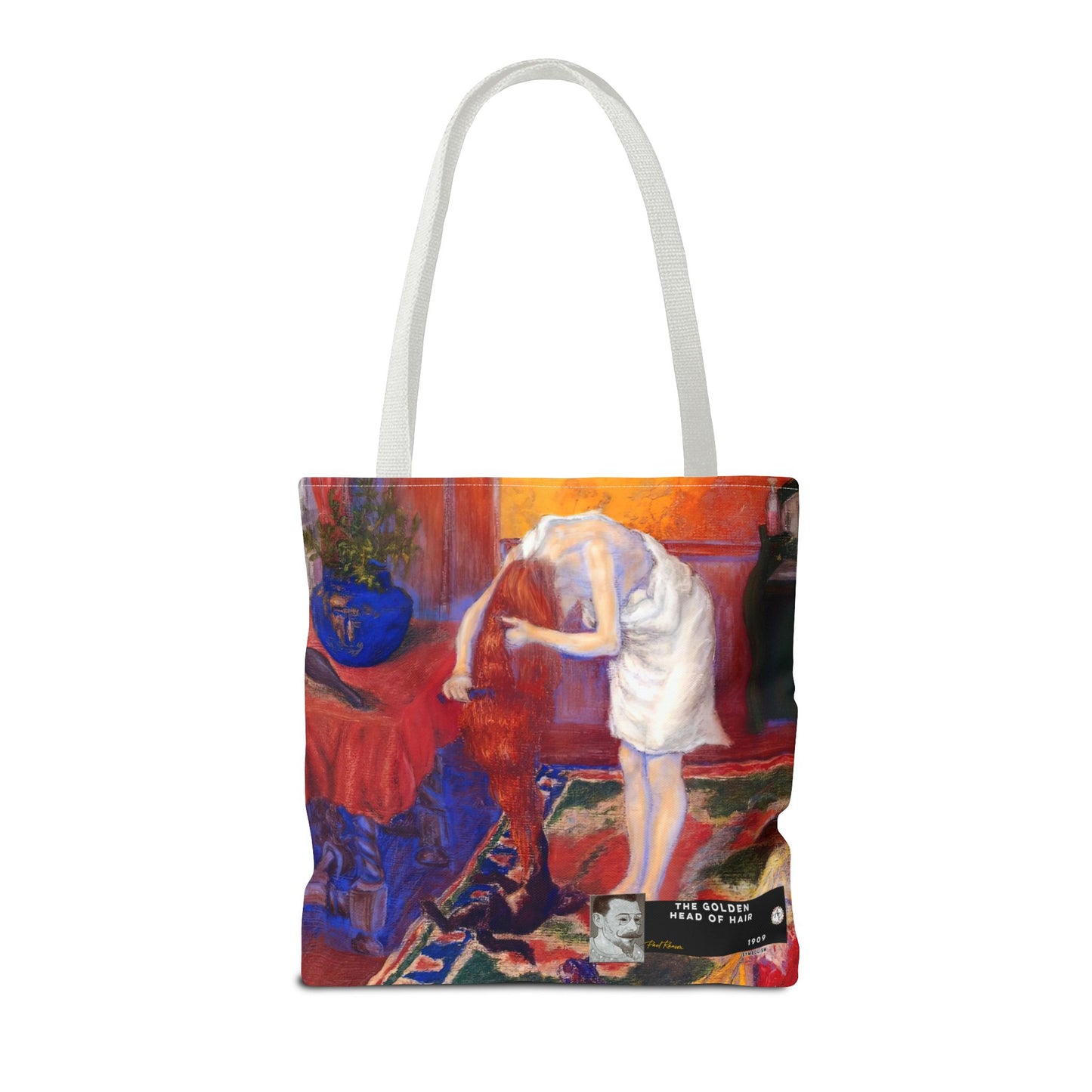 Ranson, Paul - The Golden Head of Hair (1909) - Tote Bag