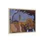 Filiger, Charles - Virgin and Two Angels (1895) - Matte Canvas, Framed