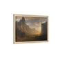 Bierstadt, Albert - Looking Down Yosemite Valley (1865) - Matte Canvas, Framed