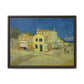 Van Gogh, Vincent - The Yellow House (1888) - Matte Canvas, Framed