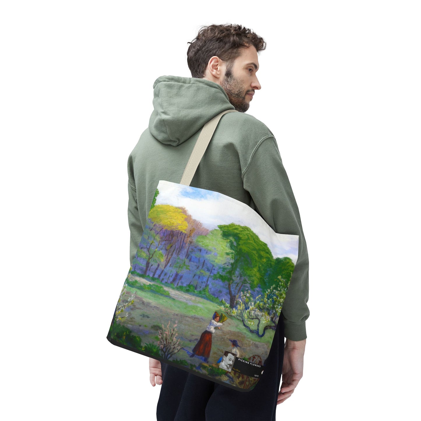 Ranson, Paul - Picking Flowers (1890) - Tote Bag