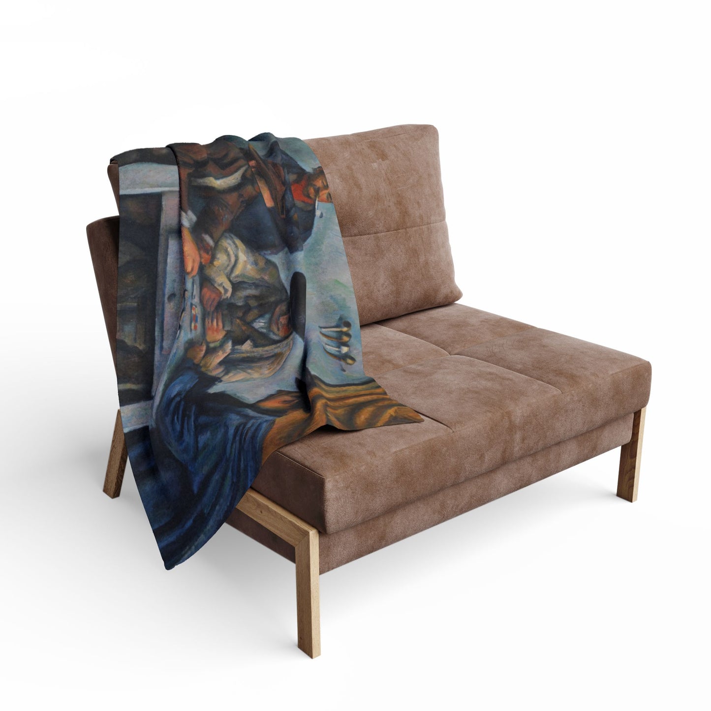 Cézanne, Paul - The Card Players (1892) - Arctic Fleece Blanket