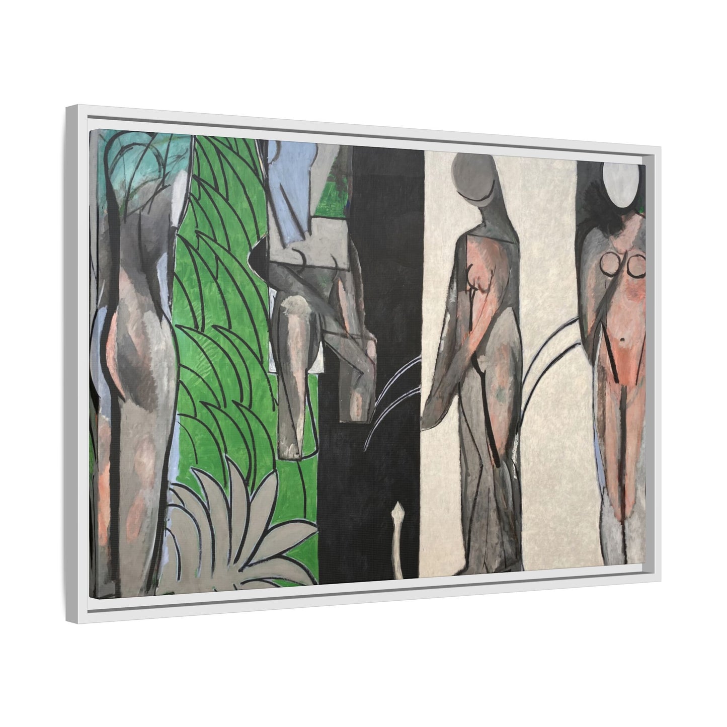 Matisse, Henri - Bathers by a River (1917) - Matte Canvas, Framed