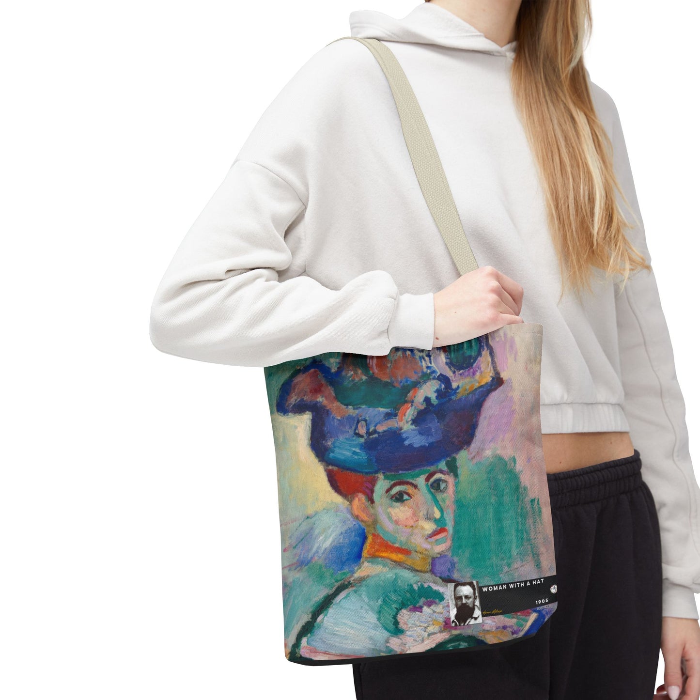 Matisse, Henri - Woman with a Hat (1905) - Tote Bag