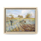 Pissarro, Camille - Hoarfrost (1873) - Matte Canvas, Framed