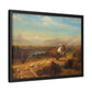 Bierstadt, Albert - The Last of the Buffalo  (1888) - Matte Canvas, Framed