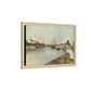 Morisot, Berthe - The Harbor at Lorient (1869) - Matte Canvas, Framed