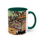 Braque, Georges - Olive Tree near L'Estaque (1906) - Colorful Accent Mugs