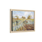 Pissarro, Camille - Hoarfrost (1873) - Matte Canvas, Framed