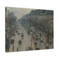 Pissarro, Camille - Boulevard Montmartre, Winter Morning (1897) - Canvas Block, unframed