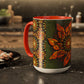 Pacio, Adam - Monarch Butterfly Mandala - Colorful Accent Mugs