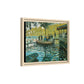Monet, Claude - La Grenouillere (1869) - Matte Canvas, Framed
