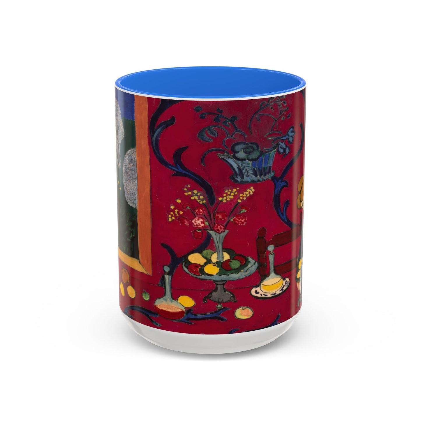 Matisse, Henri - The Dessert Harmony in Red (1908) - Colorful Accent Mugs