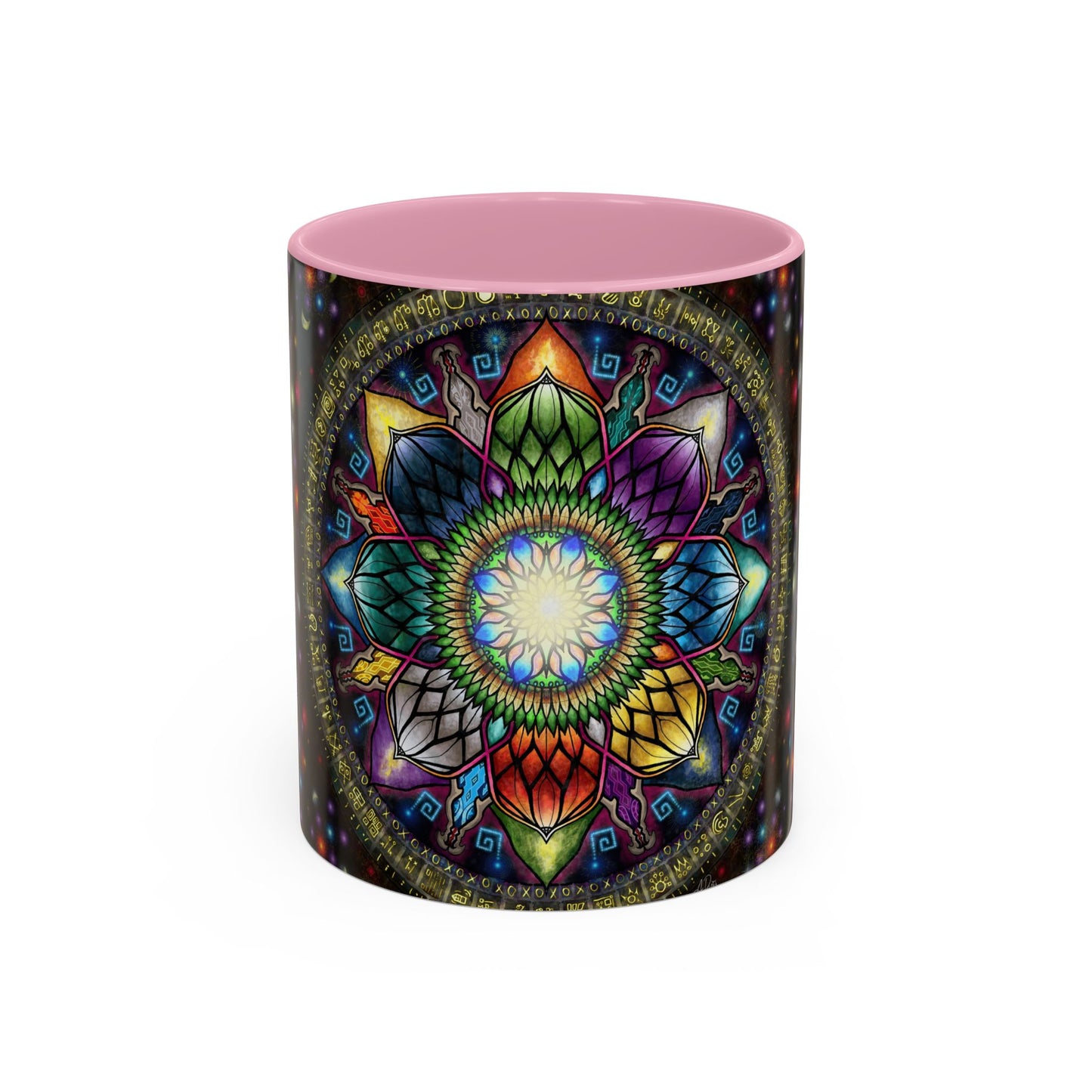 Pacio, Adam - Mystic Jewel Mandala - Colorful Accent Mugs