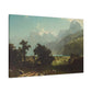Bierstadt, Albert - Lake Lucerne (1858) - Canvas Block, unframed