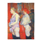 Toulouse-Lautrec, Henri - The Medical Inspection (1894) - Microfiber Duvet Cover