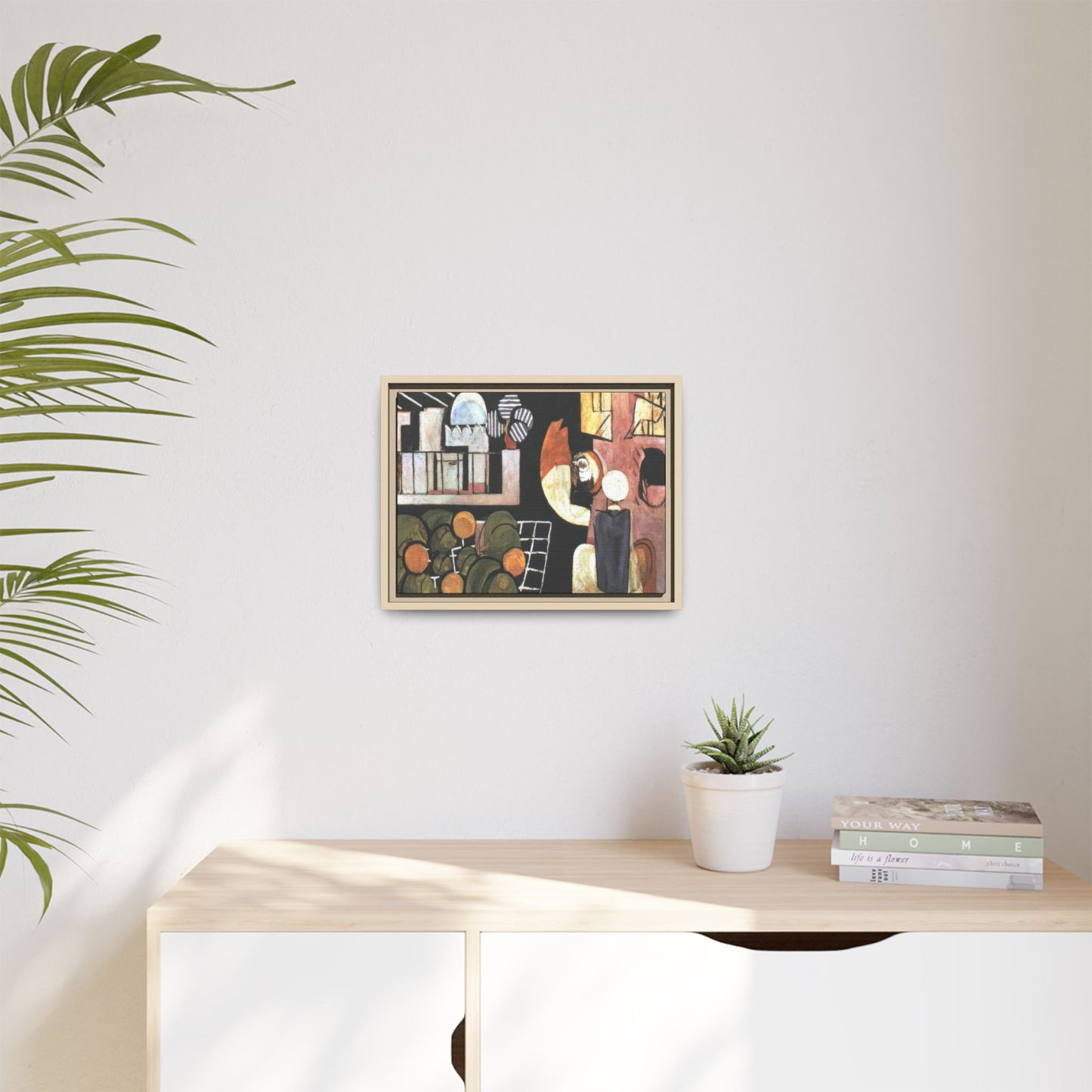 Matisse, Henri - The Moroccans (1916) - Matte Canvas, Framed