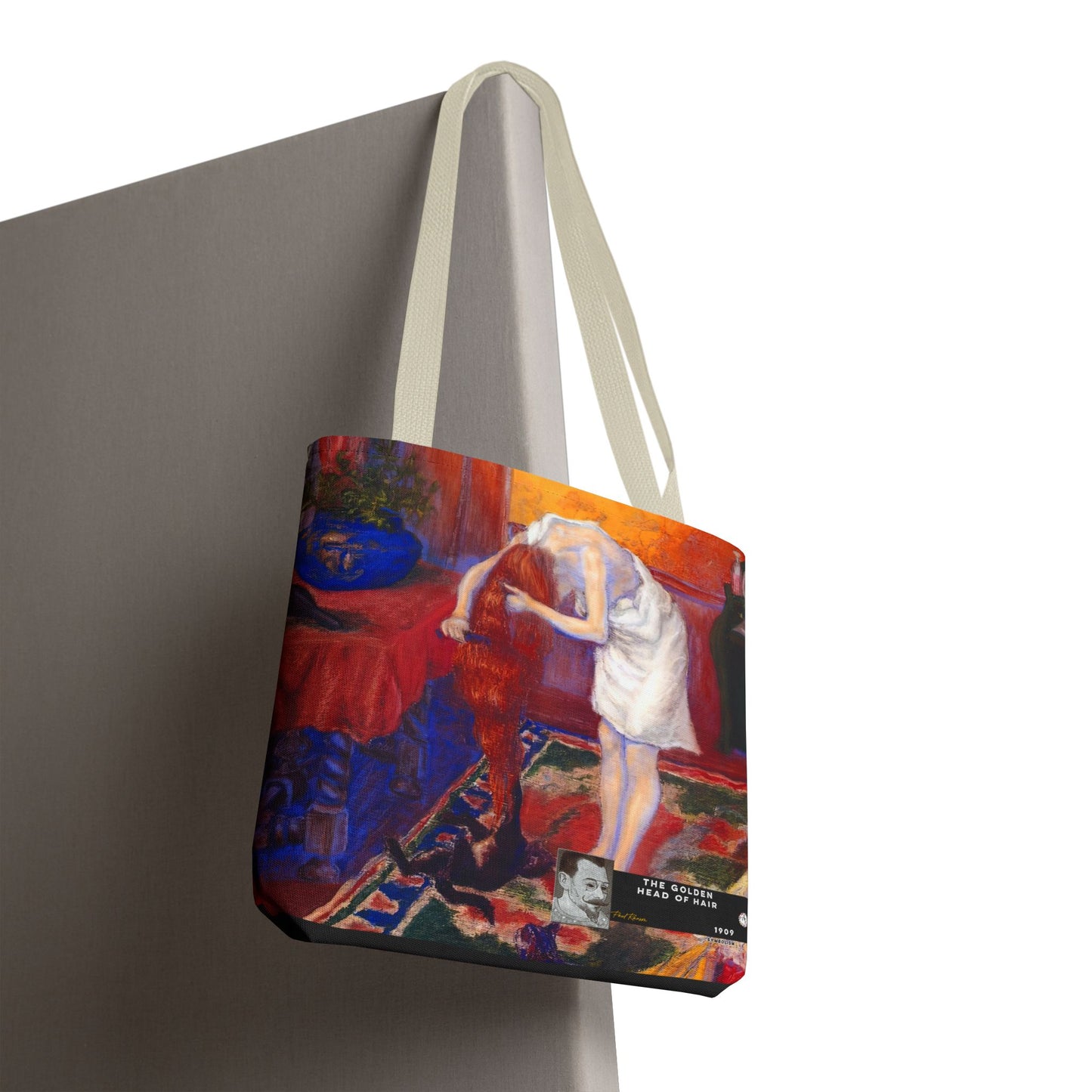 Ranson, Paul - The Golden Head of Hair (1909) - Tote Bag