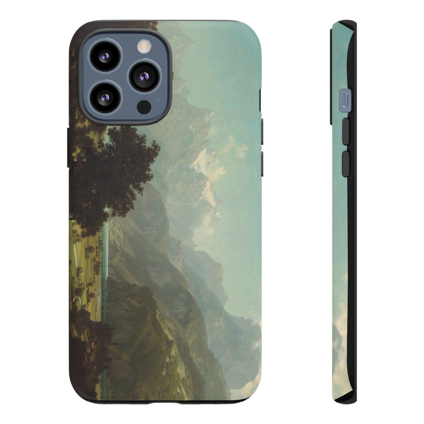 Bierstadt, Albert - Lake Lucerne (1858) - Tough Phone Cases