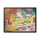 Matisse, Henri - The Joy of Life (1905) - Matte Canvas, Framed