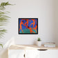 Matisse, Henri - Dance (II) (1910) - Matte Canvas, Framed