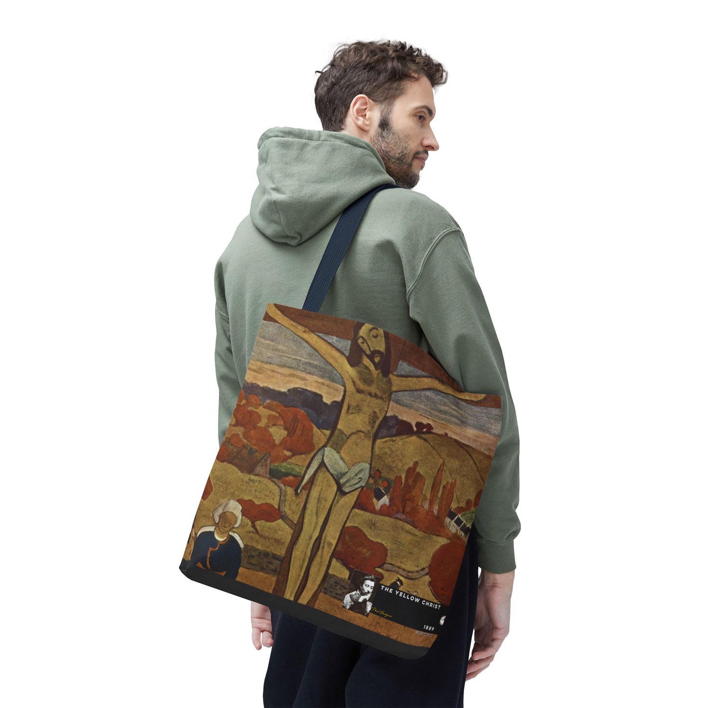 Gauguin, Paul - The Yellow Christ (1889) - Tote Bag