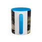Courbet, Gustave - The Stone Breakers (1850) - Colorful Accent Mugs