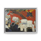 Gauguin, Paul - Vision of the Sermon (Jacob Wrestling with the Angel) (1888) - Matte Canvas, Framed