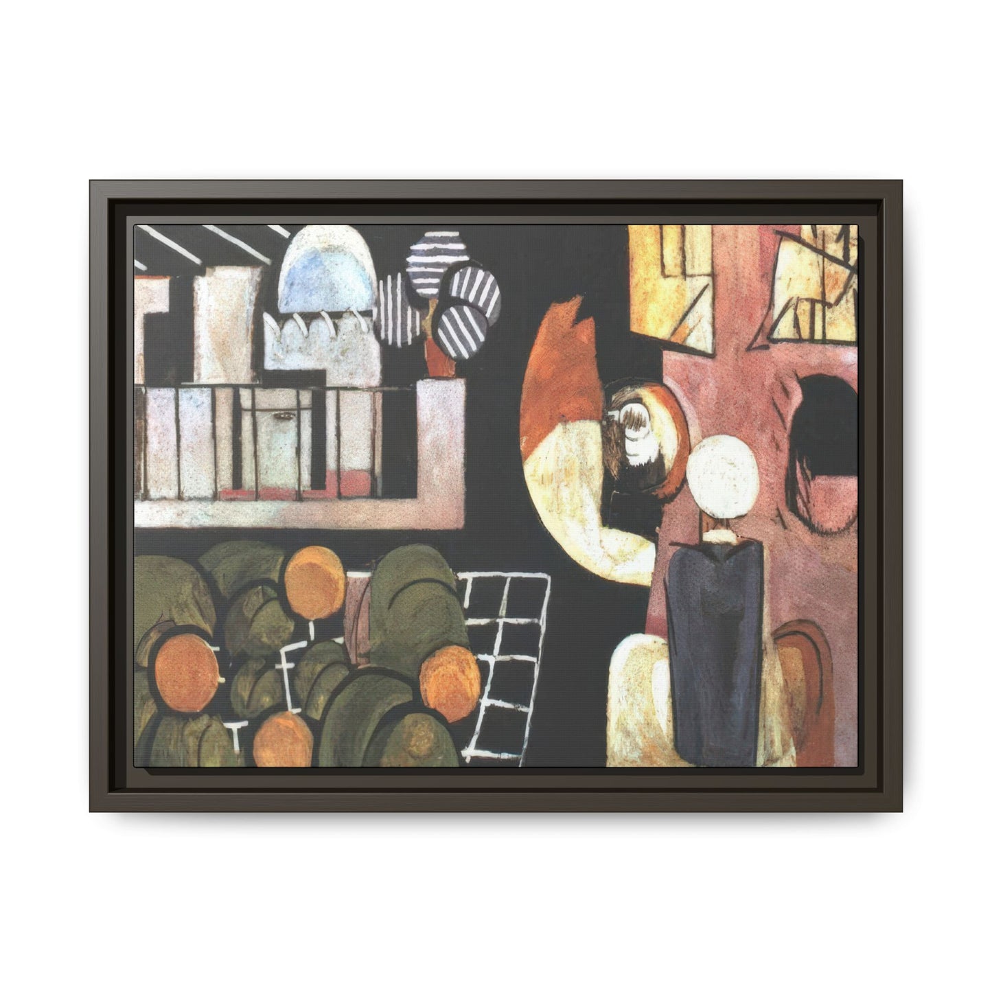 Matisse, Henri - The Moroccans (1916) - Matte Canvas, Framed