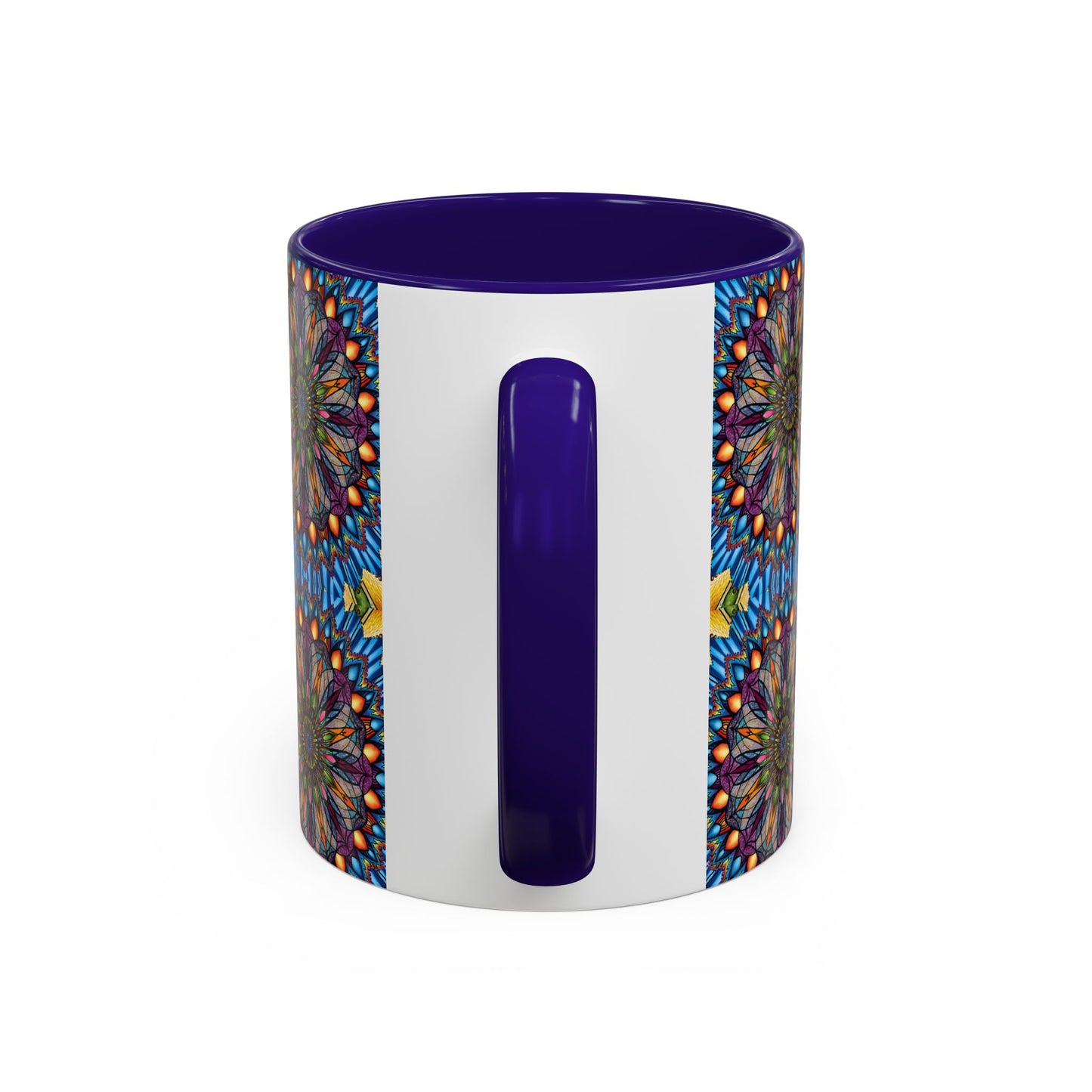 Pacio, Adam - Emerald Arrows Mandala - Colorful Accent Mugs