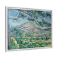 Cézanne, Paul - Mont Sainte-Victoire with Large Pine (1887) - Matte Canvas, Framed