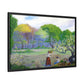 Ranson, Paul - Picking Flowers (1890) - Matte Canvas, Framed