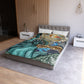 Pacio, Adam - Liberty Mandala - Microfiber Duvet Cover
