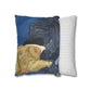 Van Gogh, Vincent - Portrait of Dr. Paul Gachet (1890) - Suede Square Pillowcase