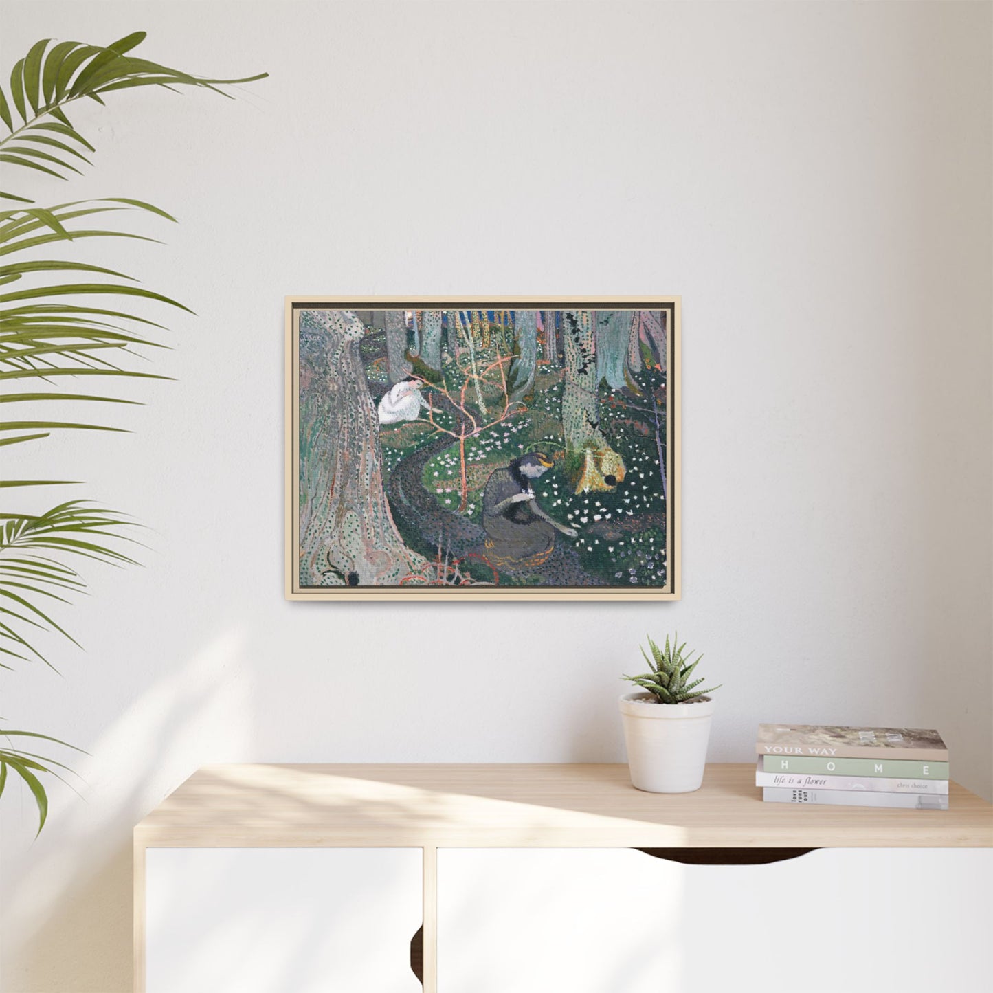 Denis, Maurice - April (1892) - Matte Canvas, Framed