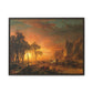 Bierstadt, Albert - Emigrants Crossing the Plains (1867) - Matte Canvas, Framed