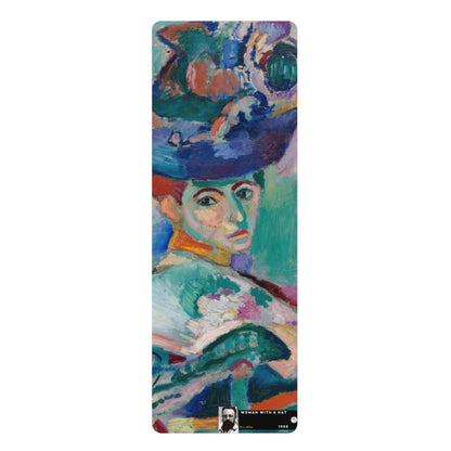 Matisse, Henri - Woman with a Hat (1905) - Rubber Yoga Mat