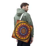 Solar Disc Mandala - Tote Bag