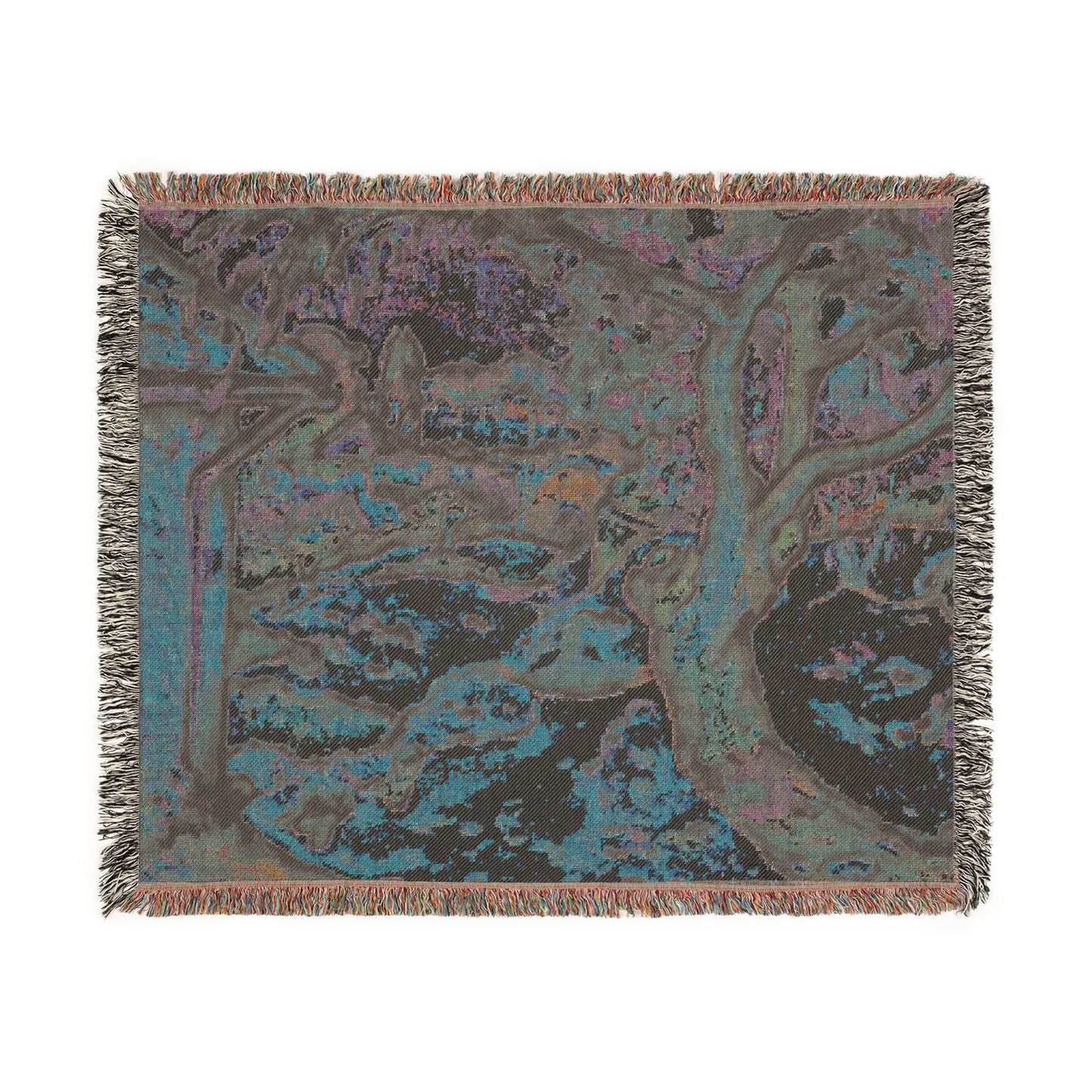 Braque, Georges - Olive Tree near L'Estaque (1906) - Woven Blanket
