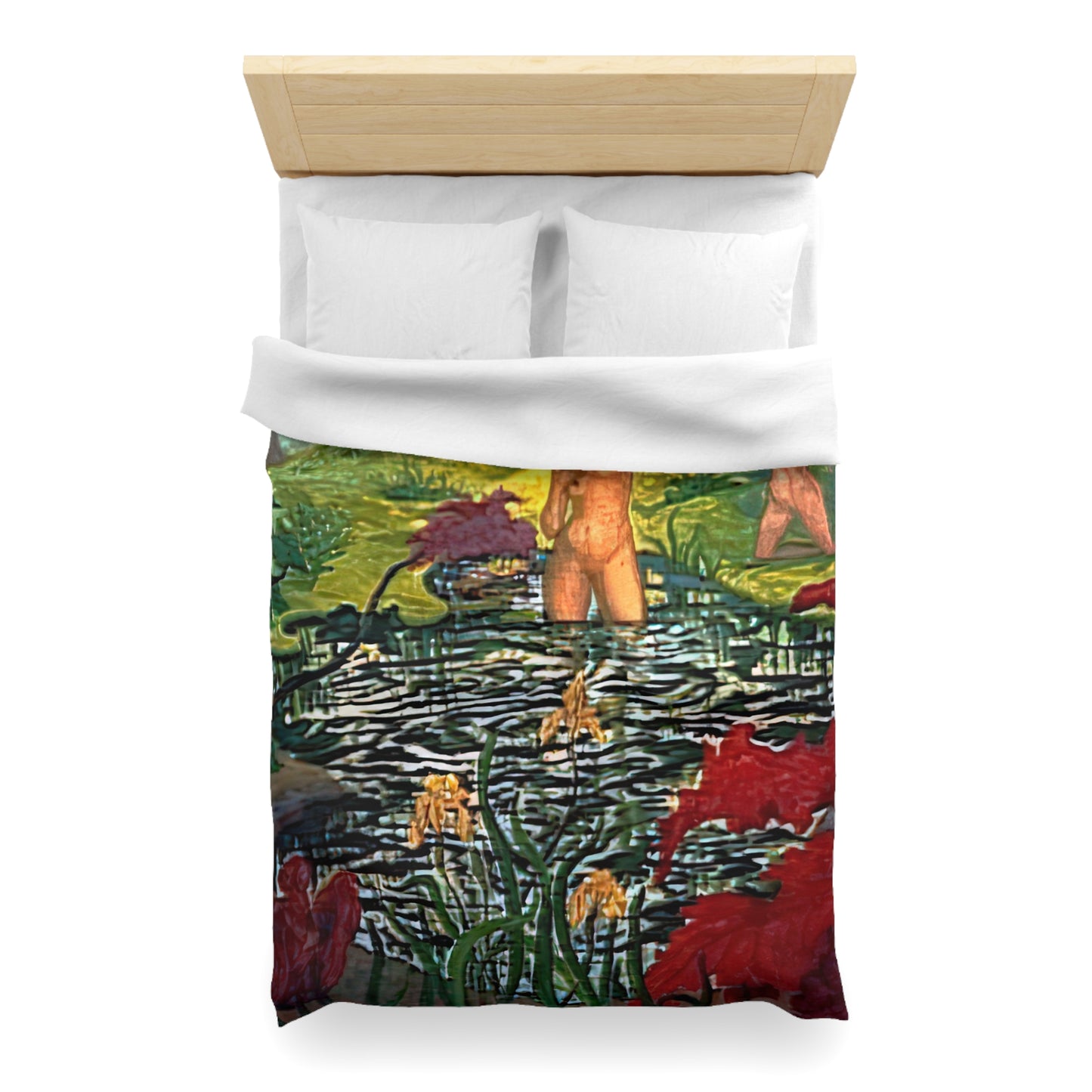 Ranson, Paul - The Lotus Bather (1906) - Microfiber Duvet Cover