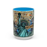 Liberty Mandala - Colorful Accent Mugs