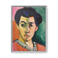 Matisse, Henri - The Green Stripe (1905) - Matte Canvas, Framed